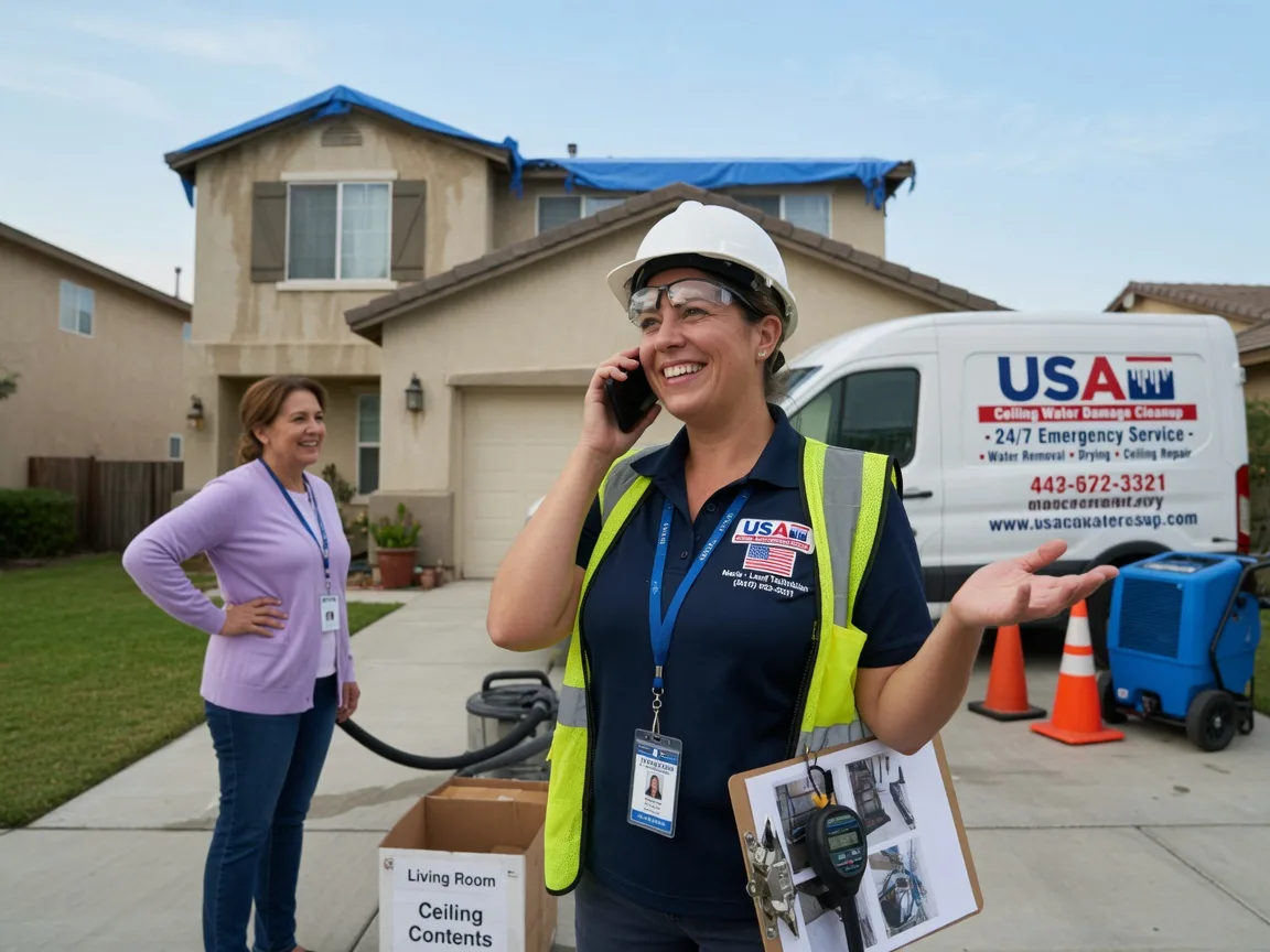 Ceiling Water Damage Restoration Grantsburg, IN FAQs